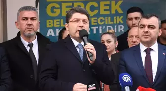 Adalet Bakanı Yılmaz Tunç, Türkiye'nin kalkınması ve enerjide bağımsızlığı için çalıştıklarını söyledi