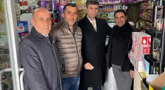 AK Parti Çaldıran Belediye Başkan Adayı Ferman Yıldırım Esnaf Ziyaretinde