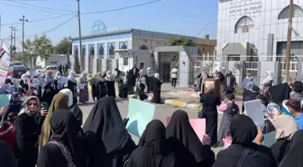Irak'ın Kerkük kentinde Filistinlilere destek gösterileri düzenlendi