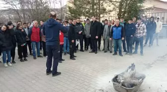 Kırıkkale'de deprem, tahliye ve yangın tatbikatı gerçekleştirildi