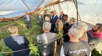 Kültür ve Turizm Bakanı Mehmet Ersoy, Antalya'da Hortum Zararlarını İnceledi