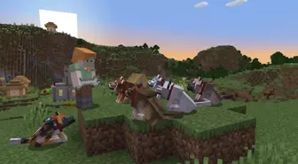 Minecraft'a yeni güncelleme ile 8 farklı kurt türü ekleniyor