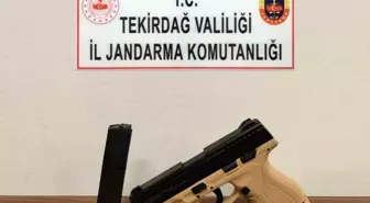 Tekirdağ'ta Jandarma Operasyonunda Tabancalar Ele Geçirildi