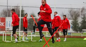 Yılport Samsunspor, MKE Ankaragücü maçı için hazırlıklarını sürdürdü