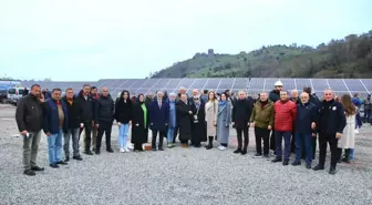 Rize'de Ardeşen Belediyesi tarafından Güneş Enerji Santrali faaliyete alındı