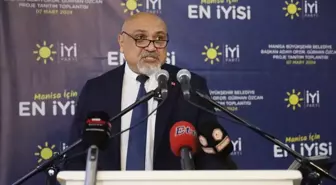 İYİ Parti Manisa Büyükşehir Belediyesi Başkanı Adayı Gürhan Özcan Projelerini Paylaştı