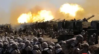 Kuzey Kore, geniş çaplı bir tatbikatla ortak tatbikat yapan Güney Kore ve ABD'nin gözdağı verdi