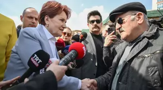 Meral Akşener Sincan'da pazar yerini ziyaret etti