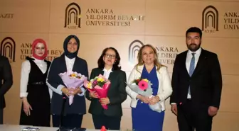 Ankara Yıldırım Beyazıt Üniversitesi'nde 'Çalışma Hayatında Kadın Paneli' düzenlendi