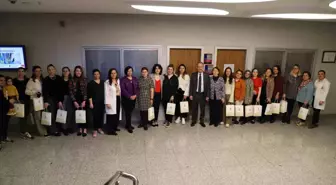 SANKO Üniversitesi Rektörü 8 Mart Dünya Kadınlar Günü'nde çalışanları ziyaret etti
