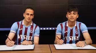 Trabzonspor, altyapıdan yetişen genç oyuncularla sözleşme imzaladı