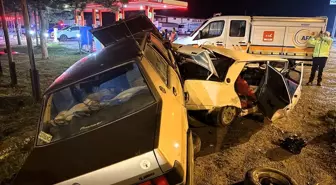 Aksaray'da trafik kazası: 1'i ağır 6 kişi yaralandı