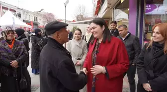 Cumhur İttifakı Edirne Belediye Başkan Adayı Belgin İba Kadınlarla Buluştu