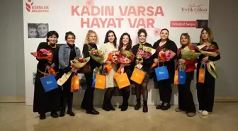 Esenler Belediyesi tarafından 'Kadın Varsa Hayat Var' sergisi düzenlendi
