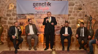 AK Parti Midyat Belediye Başkan Adayı Veysi Şahin Gençlerle Buluştu