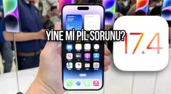 iOS 17.4 Güncellemesi Pil Sorunuyla Gündemde