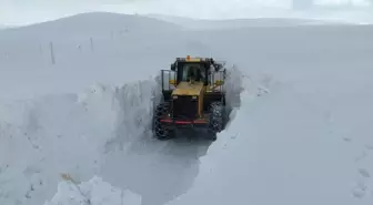 Van Başkale'de çığ nedeniyle kapanan yol açıldı