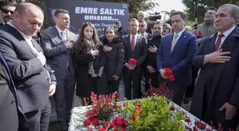 CHP Genel Başkanı Özgür Özel, Emre Saltık'ın anma törenine katıldı