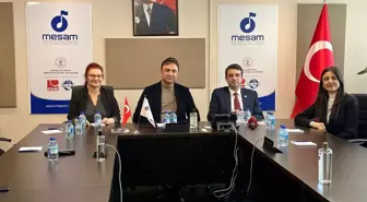 İBB Başkan Adayı İbrahim Okan Özkan MESAM'ı ziyaret etti