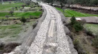 Samsun-Vezirköprü Susuz Çayı Havzası 2. Kısımda İnşaat Çalışmaları Devam Ediyor