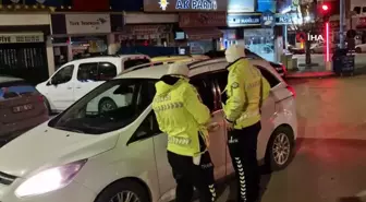 Alaca polisinden huzur ve asayiş uygulaması