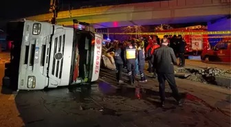 Bakırköy'de dorsesinin devrilmesi sonucu 4 kişinin ölümüne neden olan tır sürücüsü tutuklandı