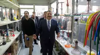 Sağlık Bakanı Fahrettin Koca Mamak'ta Hastane ve Esnafı Ziyaret Etti