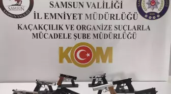 Samsun'da Silah Kaçakçılığı Operasyonu: 5 Zanlı Gözaltına Alındı