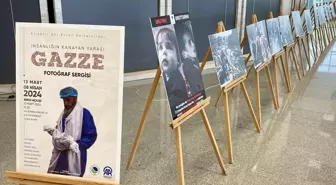 Gazze'deki İnsanlık Dramını Gösteren Sergi Kırşehir'de Açıldı