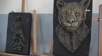 Bitlis'te geleceğin heykeltıraşları yetişiyor