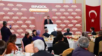 Cumhurbaşkanı Yardımcısı Yılmaz, Bingöl'de iftar programında konuştu Açıklaması