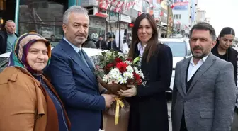 AK Parti Genel Başkan Yardımcısı Çiğdem Karaaslan 19 Mayıs ilçesinde ziyaretlerde bulundu