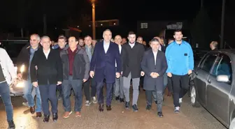 AK Parti Sakarya İl Başkanı Yunus Tever, Söğütlü ilçesinde vatandaşlarla bir araya geldi