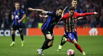 Atletico Madrid, Inter'i penaltılarla geçerek çeyrek finale yükseldi