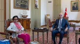 TBMM Başkanı Numan Kurtulmuş, Burkina Faso ve Sri Lanka Büyükelçilerini Kabul Etti