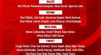 A Milli Futbol Takımı'nın 2024 Avrupa Şampiyonası hazırlıkları için kadro açıklandı