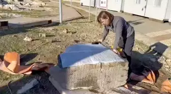 Adıyaman'da 2100 yıllık yazıtın çeviri çalışmaları yapılıyor