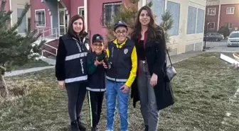 Erzincan İl Emniyet Müdürlüğü Çocuk Şube Müdürlüğü epilepsi hastası çocukları ziyaret etti