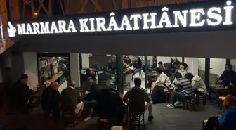 Marmara Kıraathanesi'nin düzenlediği 'Söz Meclisten İçeri' söyleşileri başladı