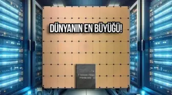 Yapay zeka şirketinden dünyanın en büyük işlemcisi!