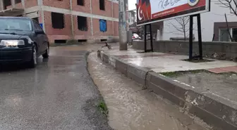 Çorum'un Ortaköy ilçesinde sağanak ve dolu etkili oldu