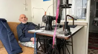83 Yaşındaki Terzi, Çocukluk Mesleğine Evde Devam Ediyor