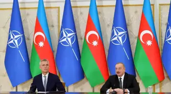 Azerbaycan Cumhurbaşkanı İlham Aliyev, NATO Genel Sekreteri Jens Stoltenberg'i kabul etti