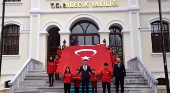 Çanakkale Deniz Zaferi'nin 109. yıl dönümü için kutsal emanetler Bilecik'e getirildi