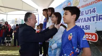 Kırıkkale'de 14 Yaş Altı Oryantiring Yarışması Tamamlandı