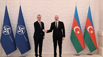 NATO Genel Sekreteri Jens Stoltenberg Azerbaycan'da