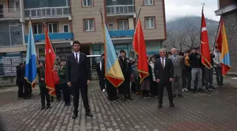 Çaykara'da 18 Mart Şehitleri Anma Günü ve Çanakkale Deniz Zaferi törenleri düzenlendi