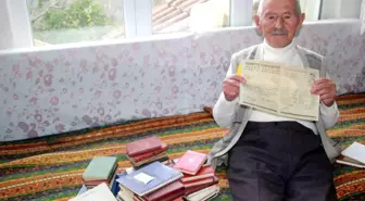 100 Yaşındaki Hüseyin Aydoğan 72 Yıldır Günlük Tutuyor