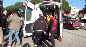 Balıkesir'de otomobil ile motosiklet çarpıştı, sürücü yaralandı