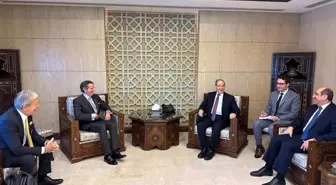 IAEA Genel Direktörü Rafael Grossi, Suriye Devlet Başkanı Beşar Esad ile görüştü